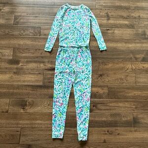 Lilly Pulitzer Girls Mini Sammy Pajama Set